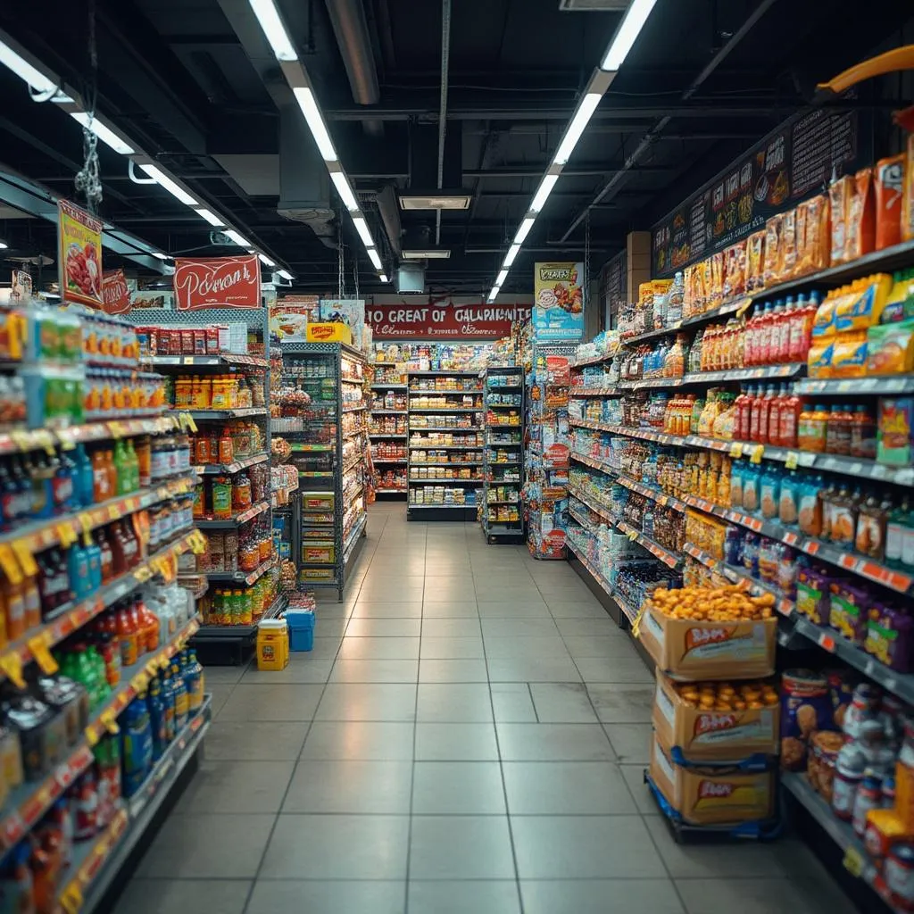 Tienda de conveniencia moderna